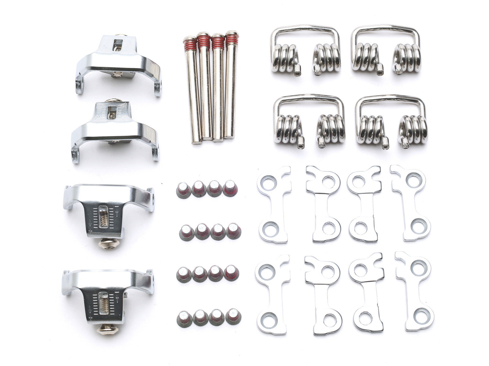 Ht Components Pedal Machnism Spare Part Set Bmx-race Silver