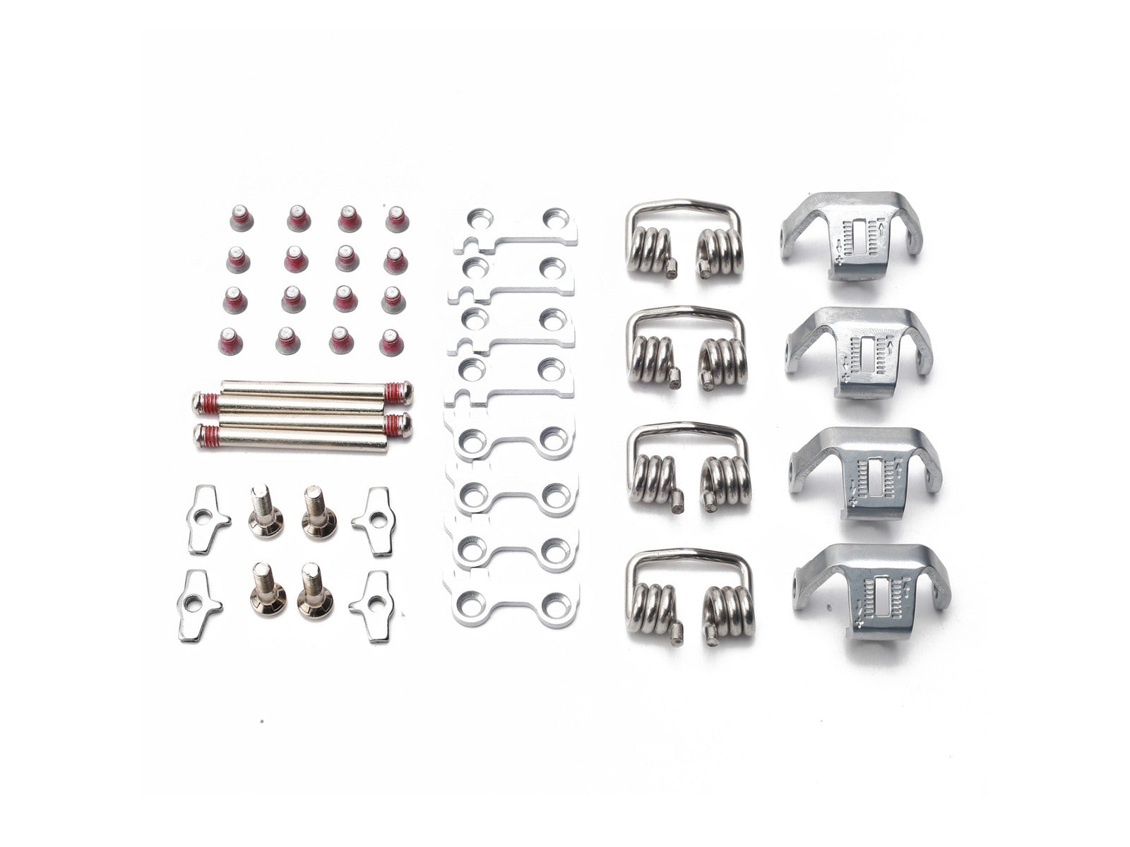 Ht Components Pedal Machnism Spare Part Set Bmx-race Silver