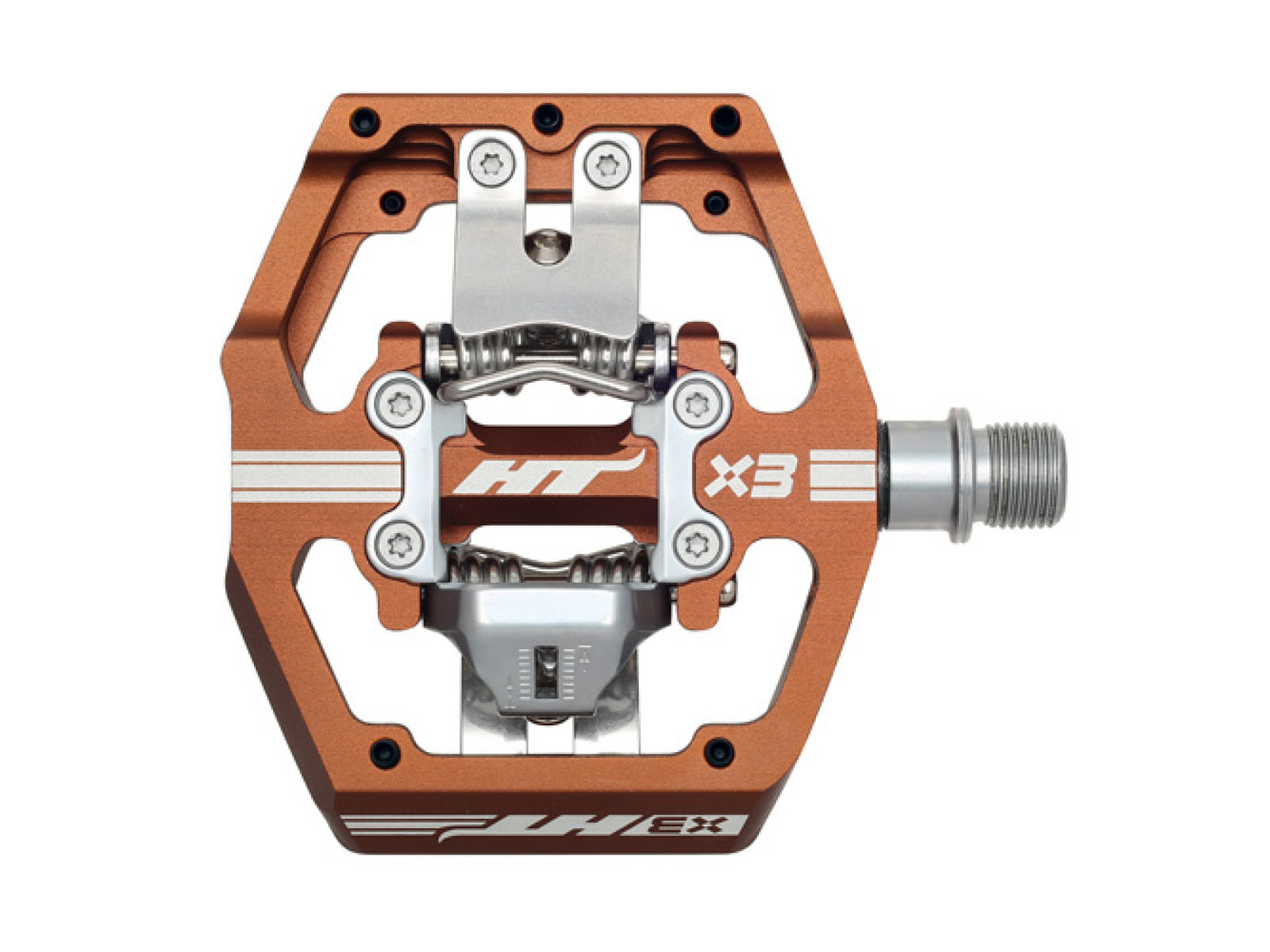 Ht Components Pedals Ht-x3 Brown