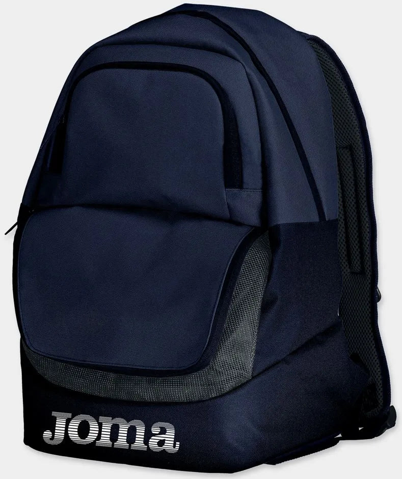 Joma Diamond II Backpack Navy - Design durável e espaçoso