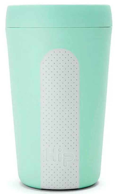 Cupán taistil cromáin 355ml glas