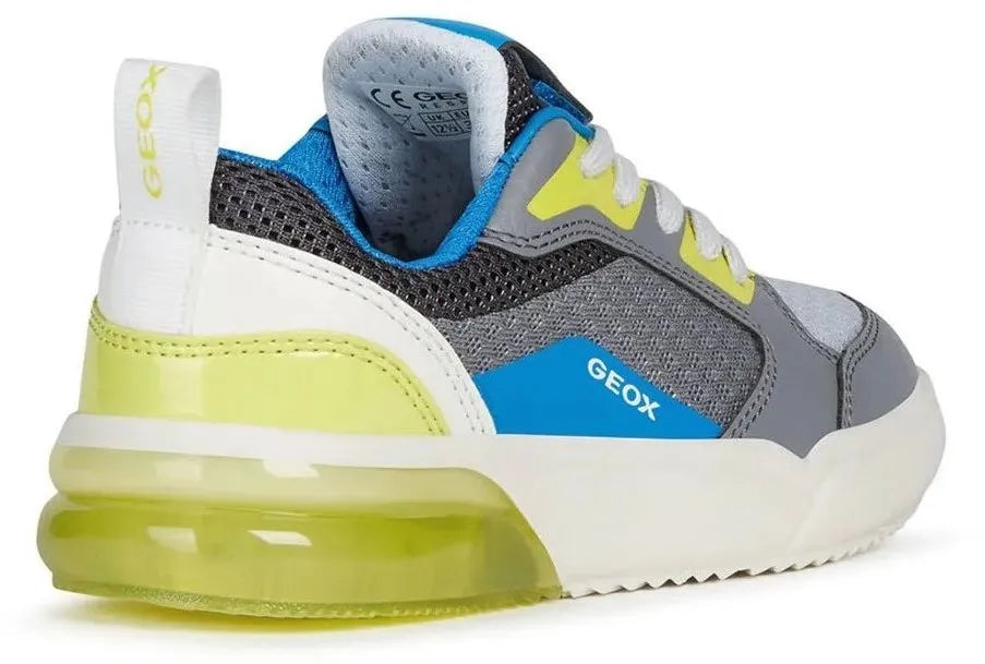 Kinderschoenen Geox Jr Grayjay Sneaker Grijs