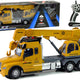 Remote Controlled Truck Crane Pilot 2.4g Lights Sounds Yellow