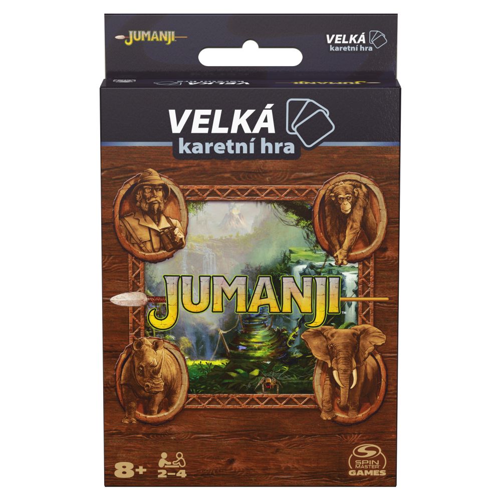 Jmj Jml Jumanji Jumbo Cárta Cluiche Ecz6pk