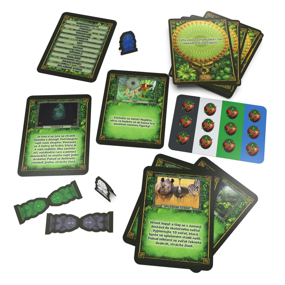 Jmj Jml Jumanji Jumbo Cárta Cluiche Ecz6pk