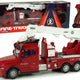 Remote Control Fire Truck Remote Control 2.4g Lights Sounds Red