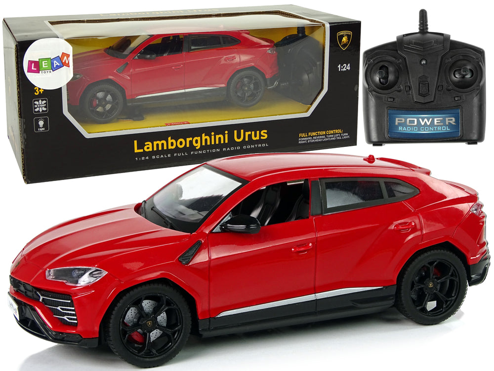 Car R/c 1:24 Lamborghini Urus Red 2.4 G Lights