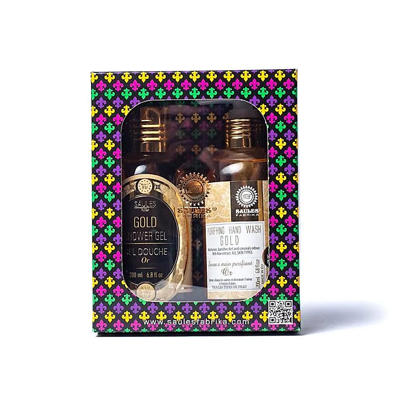Luxury Gift Set Gold - 15.5x12x6cm