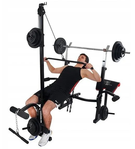 Weight Bench 7v1 Christopeit Sport® Weight Bench Power Xl Black