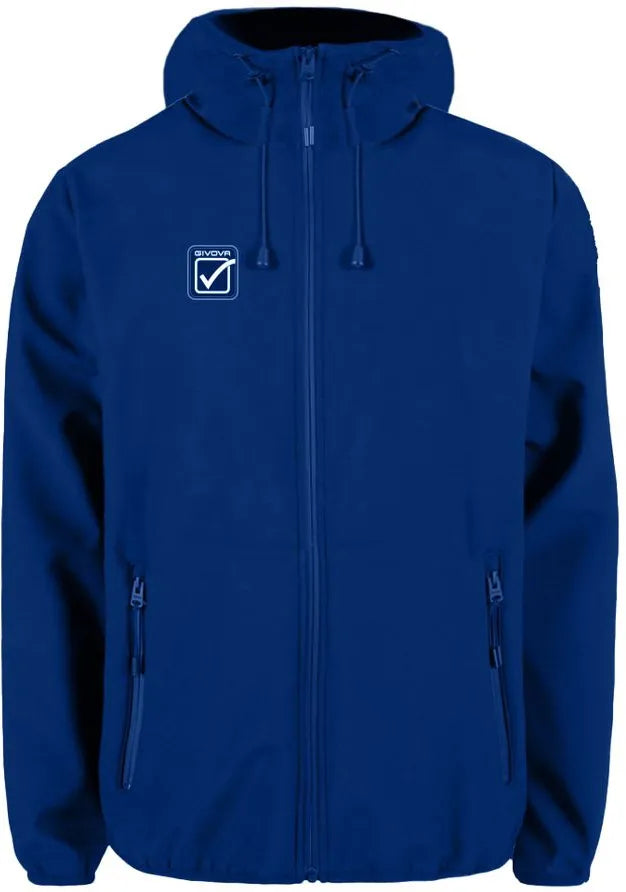 Unisex softshellová bunda Givova Jacket Royal Blue
