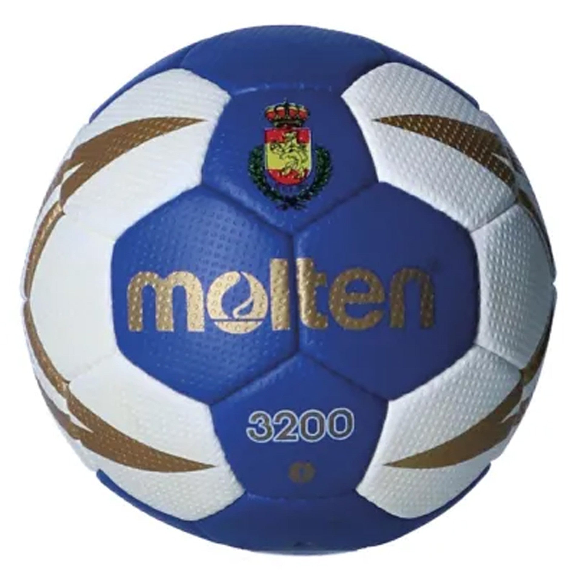 Smält handbollboll Hx3200 Blå/Vit