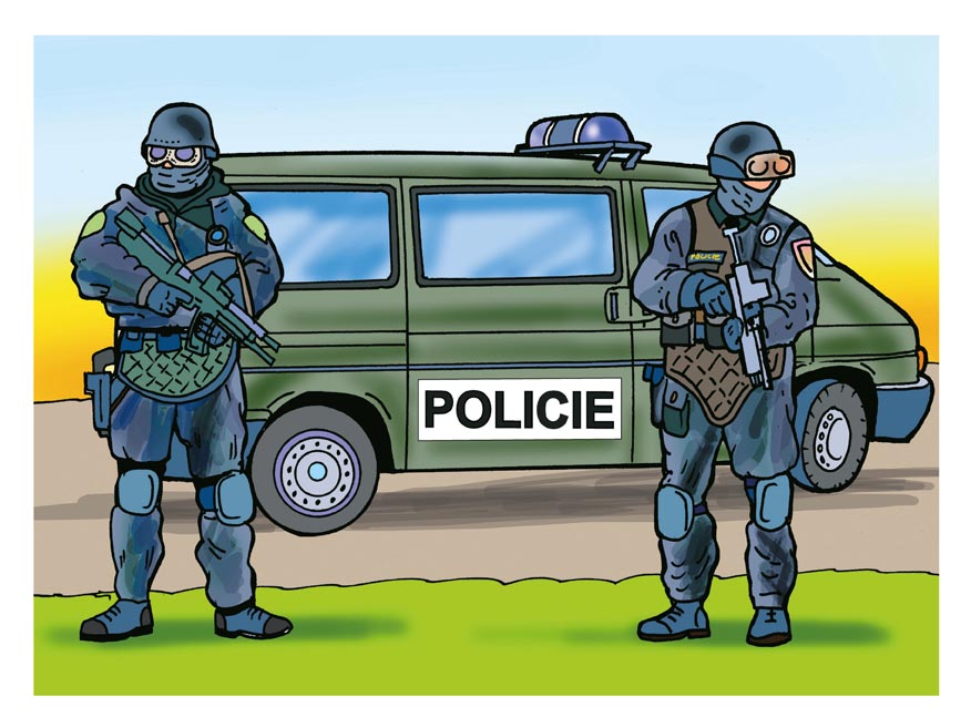 Mfp Police Coloring Pages