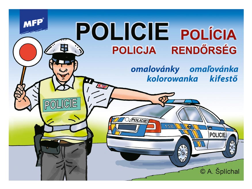 Mfp politie kleurplaten