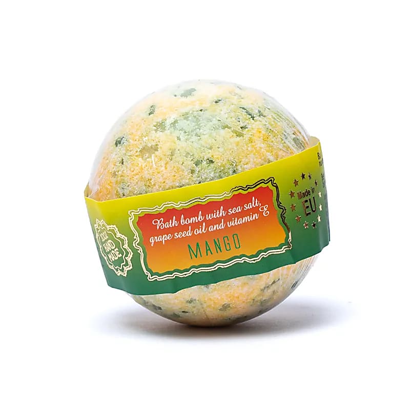 Bath Bomb Mango - 145g Set med 4 st