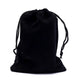 Busta Regalo In Velluto Nero S --confezione Da 10 Pezzi - 10x14cm