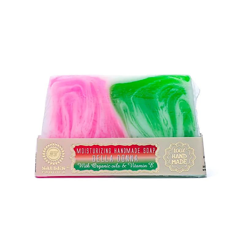 Naturlig handgjord tvål Bella Donna - 80g Set med 4 st