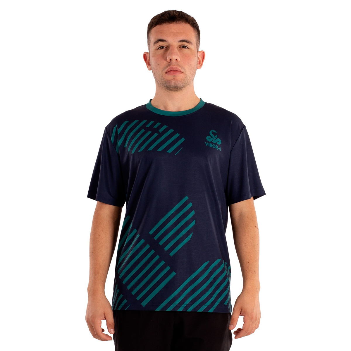 Camiseta Vibor-a Yarara Radical Azul Petróleo