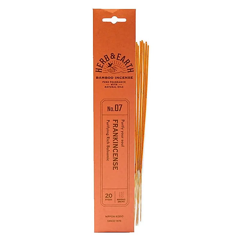 Nippon Kodo Incienso Incienso Hierba Y Tierra - 8 G Paquete De 12 Piezas