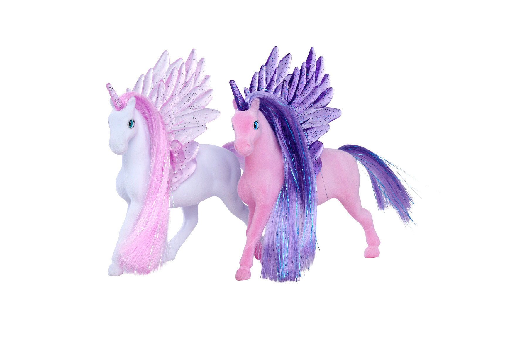 Unicorn With Glitter Wings 2-ass.