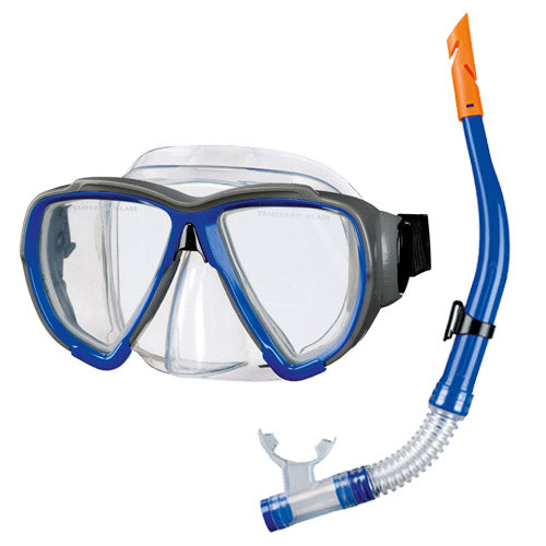 Zestaw do snorkelingu Beco Porto | Niebieski