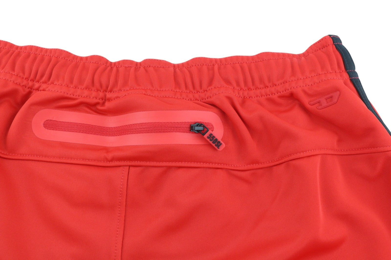 Diesel Amsb-stadiom-wt13 Pánske šortky 2xl červené 55dsl Track Elastic Logo