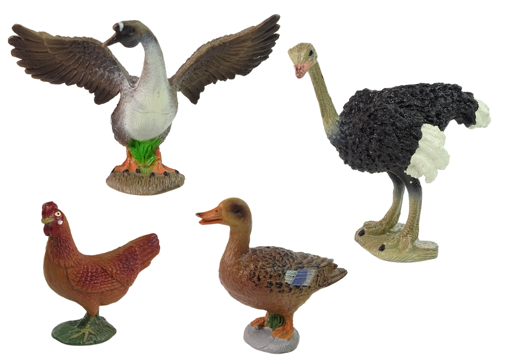 Sada figurín z farmářských zvířat Farmer Birds