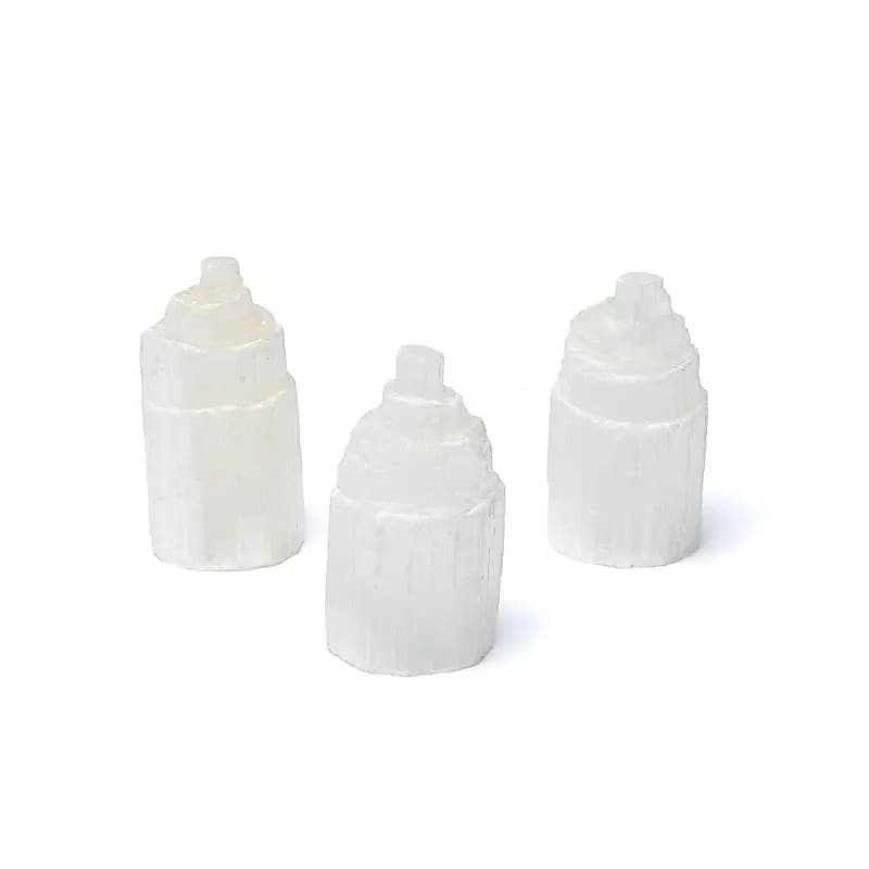 Selenite Iceberg --confezione Da 3 Pezzi - ±6x3cm