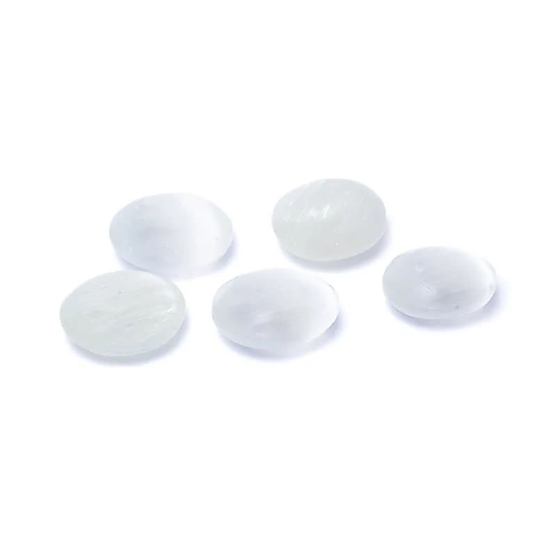 Selenite Palm Stone --package Of 5 Pcs - ±4cm