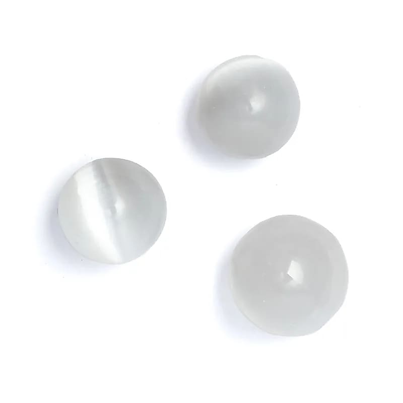Sfera Di Selenite --confezione Da 3 Pezzi - ±4cm