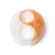 Поставка за чаени свещи Selenite Yin & Yang - ±10см