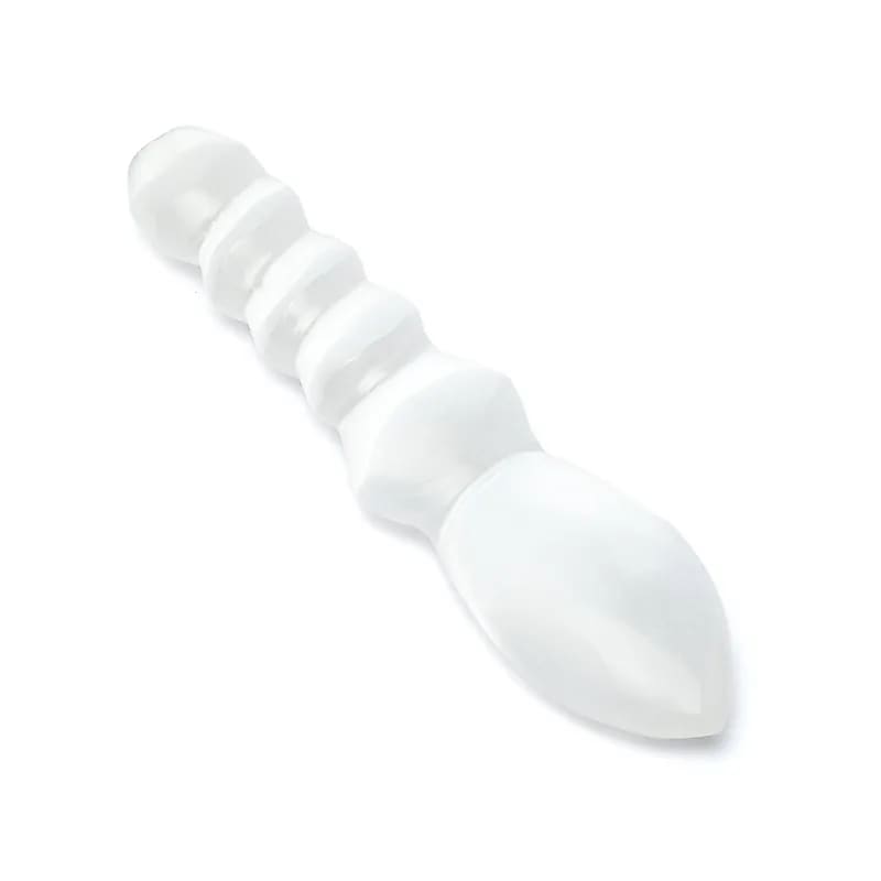 Selenite Spiral Athame --package Of 2 Pcs - ±15x4x2cm 130-150g