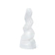 Torre a spirale in selenite --set da 2 pezzi - ±10 cm