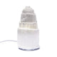 Lampada Iceberg di selenite - ±16x8cm