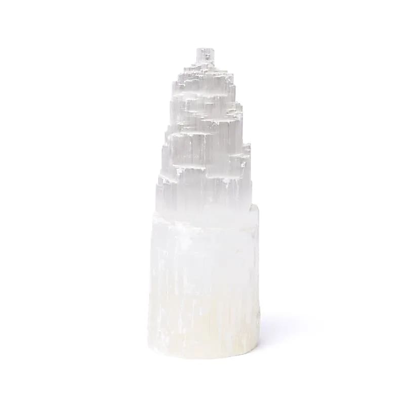 Lampe Iceberg en Sélénite - ±25x9cm