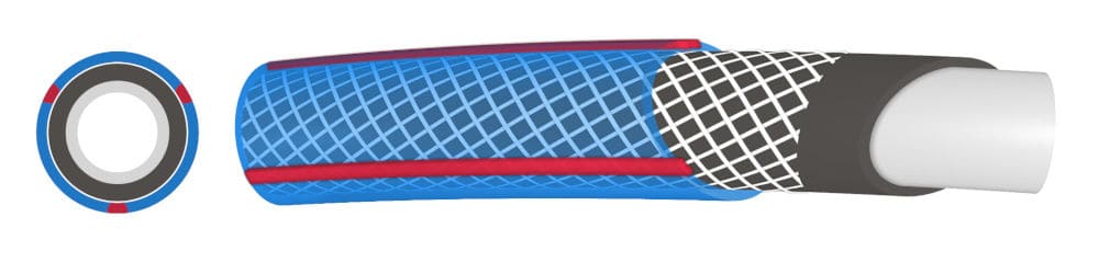 Wąż ogrodowy 20m 4-warstwowy wąż wodny 1/2 Proline