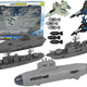 Naval Army Set Naval Base Jets Bombs