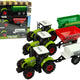 Three Tractor Trailer Sprayer Farm Tractor Set