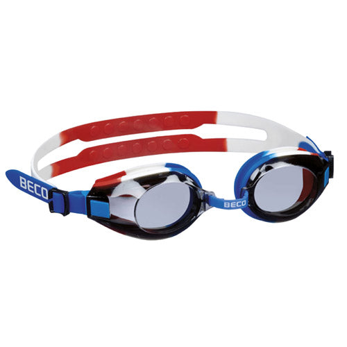 Beco Arica Swimming Goggles | Blue/white/red**