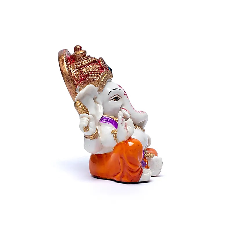 Ganesh cu instrumente - 8x7cm