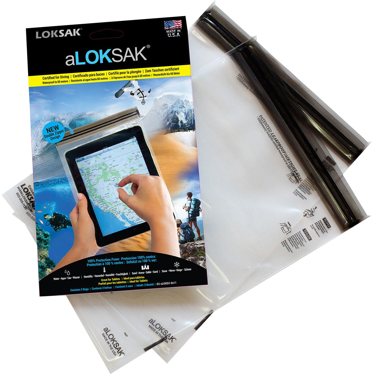 Loksak A 8x11 (2 Pcs)