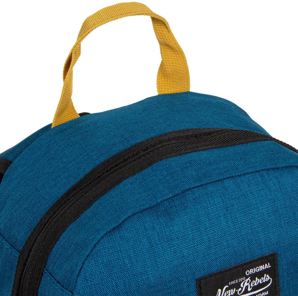 Zaino New Rebels Andes Front Zip Blu 25l Blu