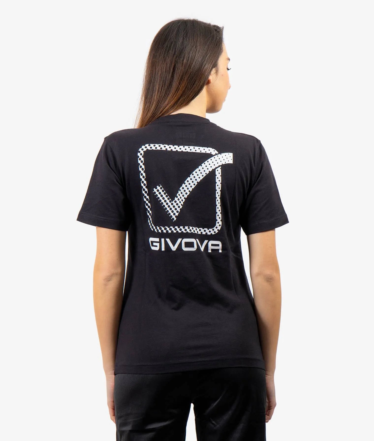 Bavlnené tričko givova cubo black xl