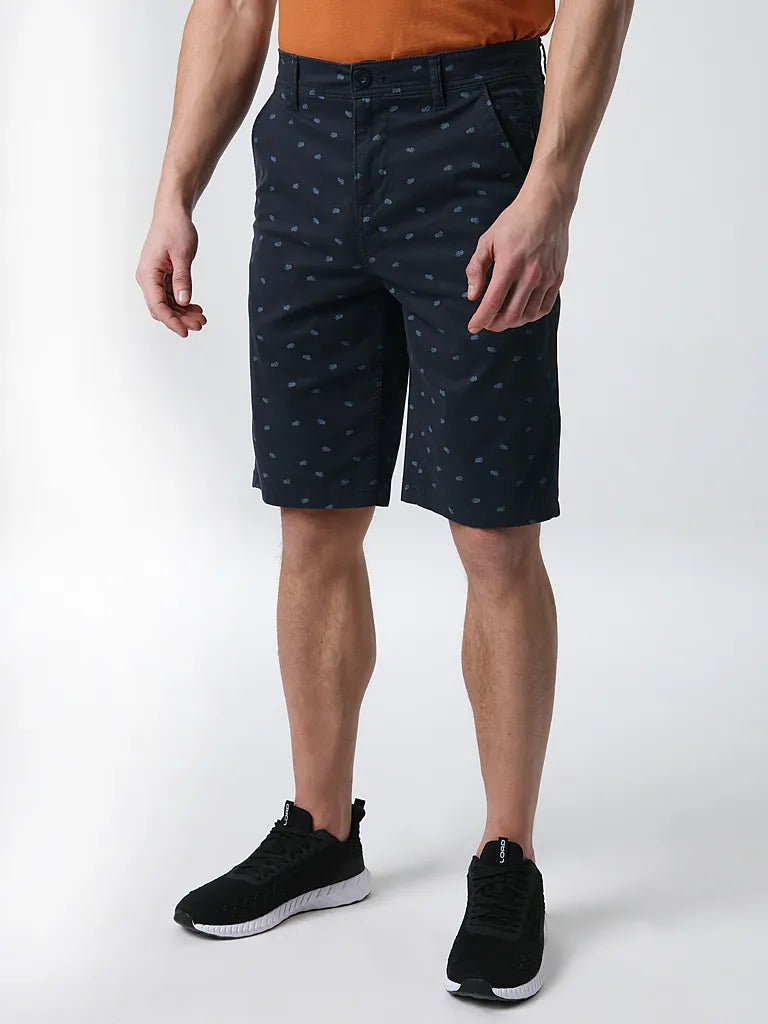 Pánske šortky Loap vahdel blue m