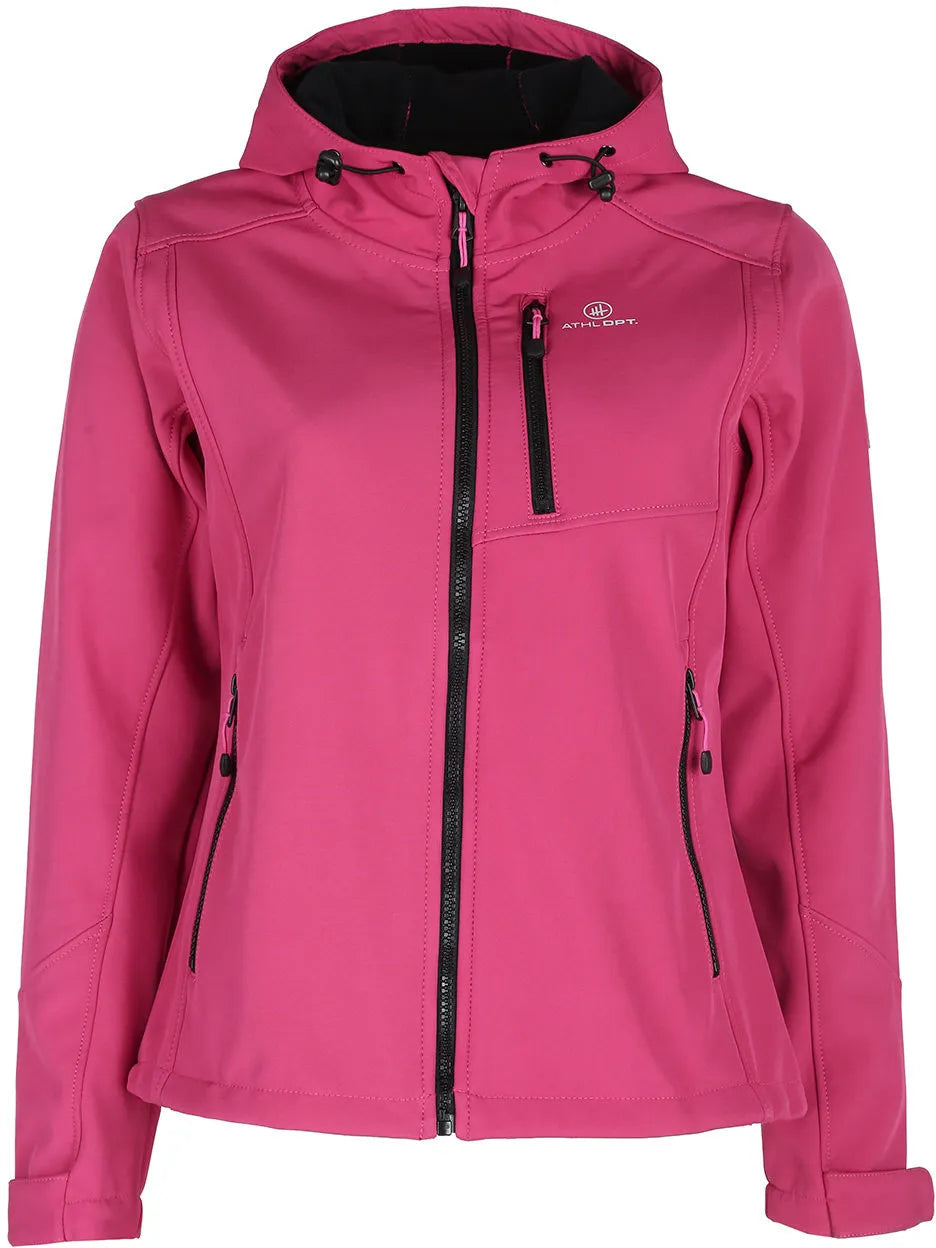 Chaqueta softshell para mujer athl. dpt octavia rosa fucsia l