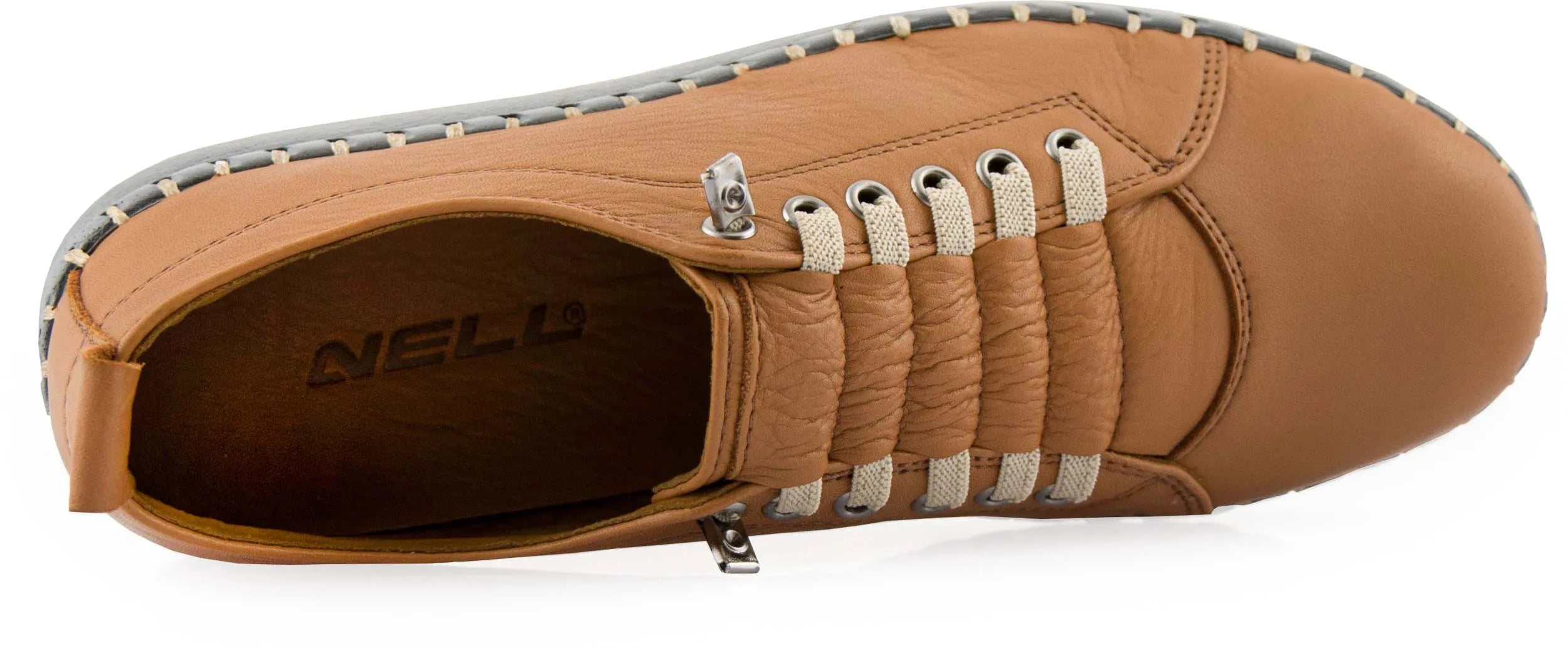 Dámské kožené boty Nell M6019 Lion Brown