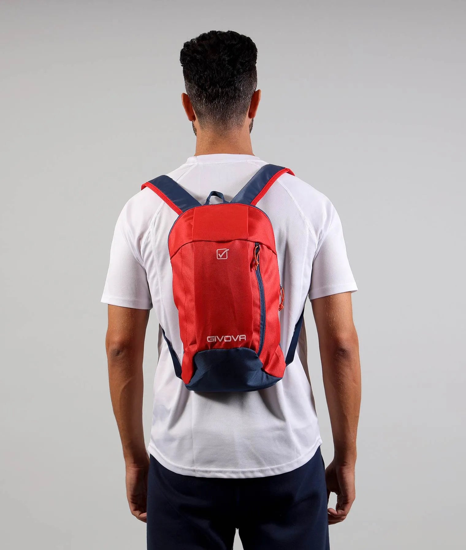 Sac à dos Givova Zaino Capo Rouge-bleu marine rouge