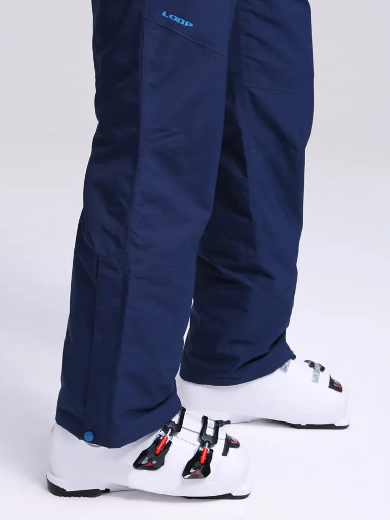 Men's ski pants loap lawiko blue - XL
