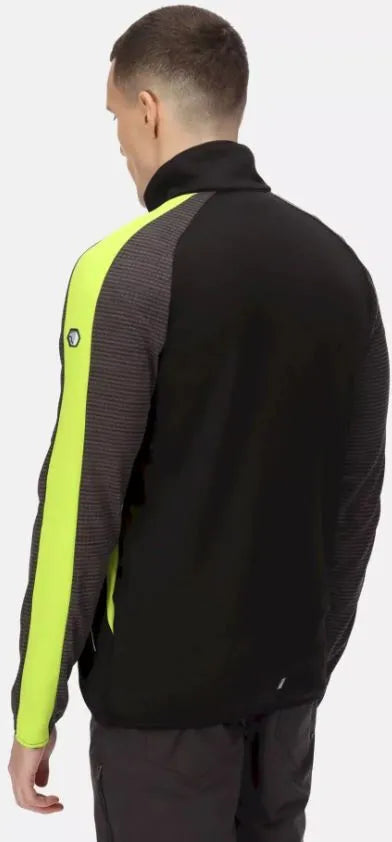 Men's Sweatshirt Regatta Men Yare Vi Extol Stretch Softshell Jacket Black