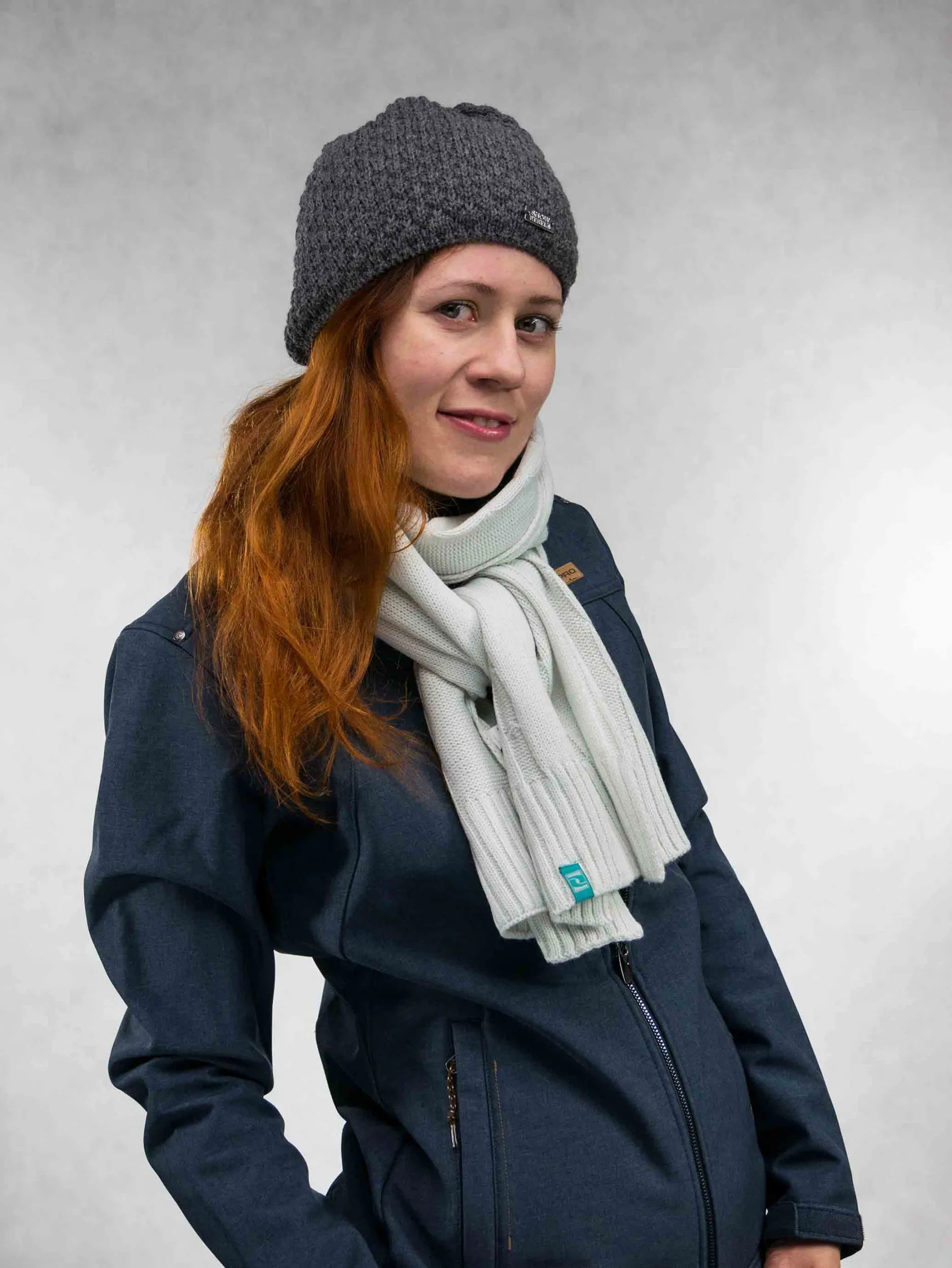 Eșarfă Loap Zilina Albă