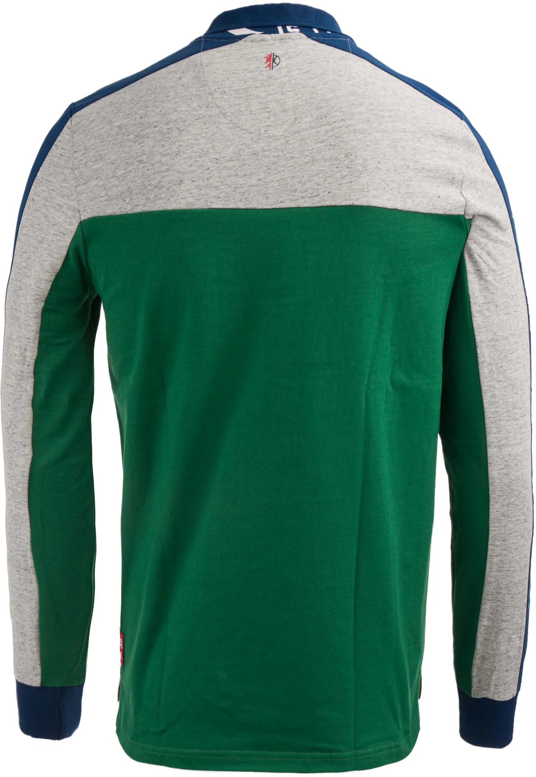 Męska koszulka State Of Art Rugbyshirt Colorblocking Heavy Jersey w kolorze zielonym
